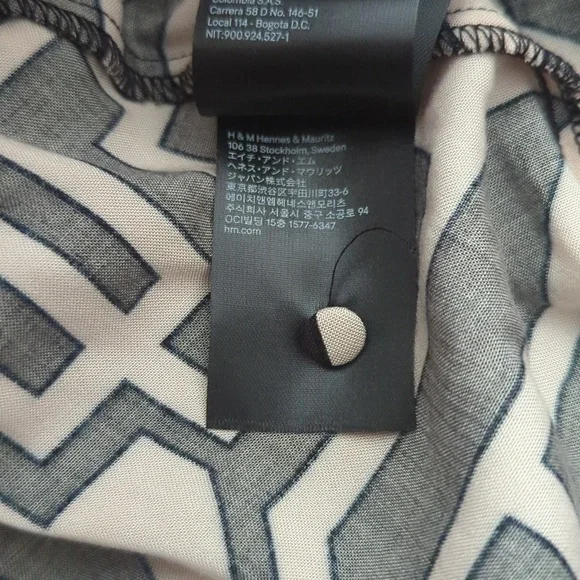 H&M SS2019 TRENDY RICHARD ALLAN DRESS BELL SHAPED SKIRT. - Picture 8 of 9